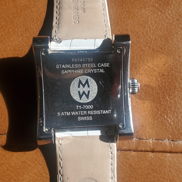 Michele Diamond Watch with 4 additional Bands - Picture 5 of 16